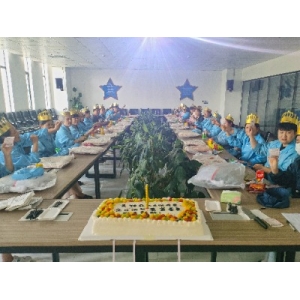 安徽英特麗電子舉辦6月員工生日會：盛夏同歡，共慶生辰